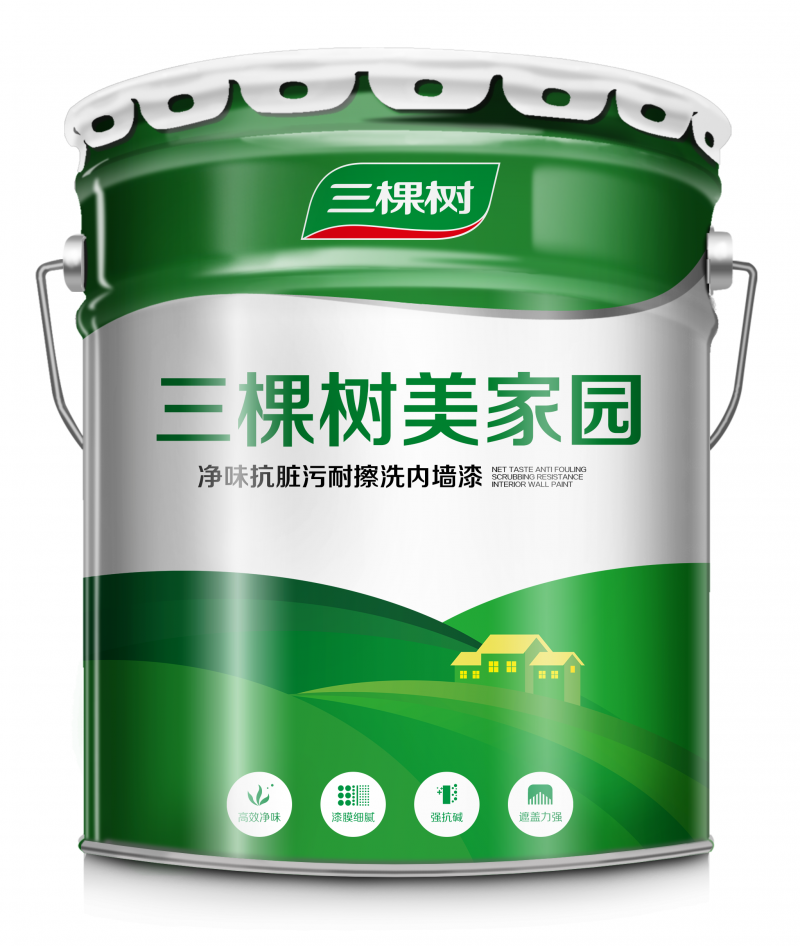凈味抗臟污耐擦洗內墻漆