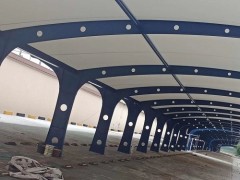停車場膜結構工程案例